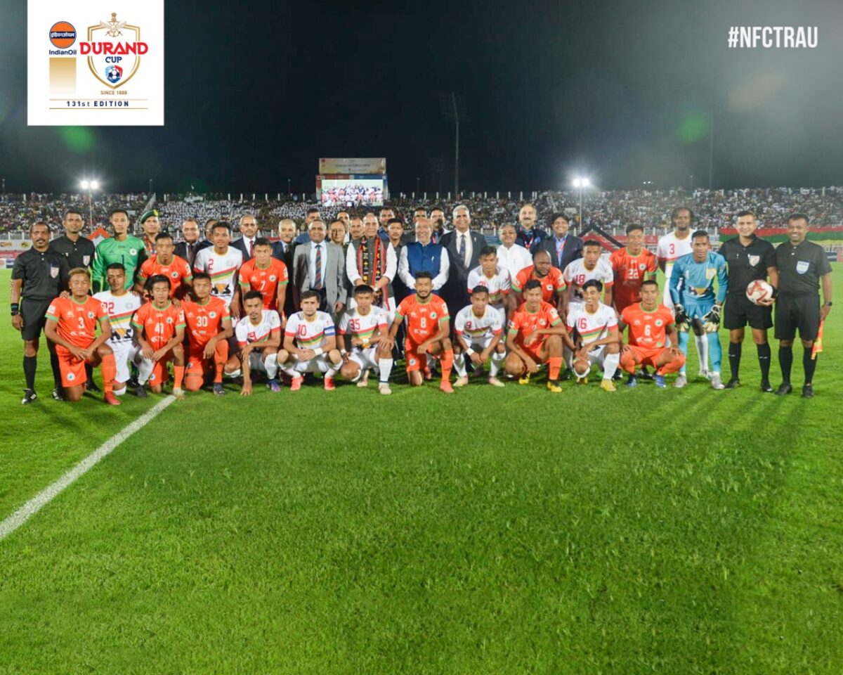 Neroca FC come away with Imphal Derby bragging rights as  131st IndianOil Durand Cup gets off to a rousing start in  Manipur