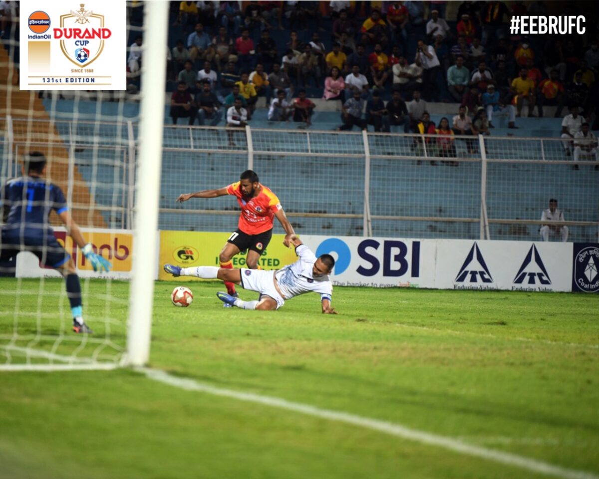 Rajasthan United F.C's brilliant show continues as they hold another Kolkata Giant Emami East Bengal to a goal-less affair.
