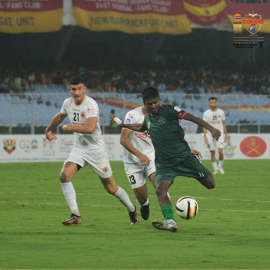 132nd IndianOil Durand Cup Match Report: Bangladesh Army Football Team hold 10-man Emami East Bengal