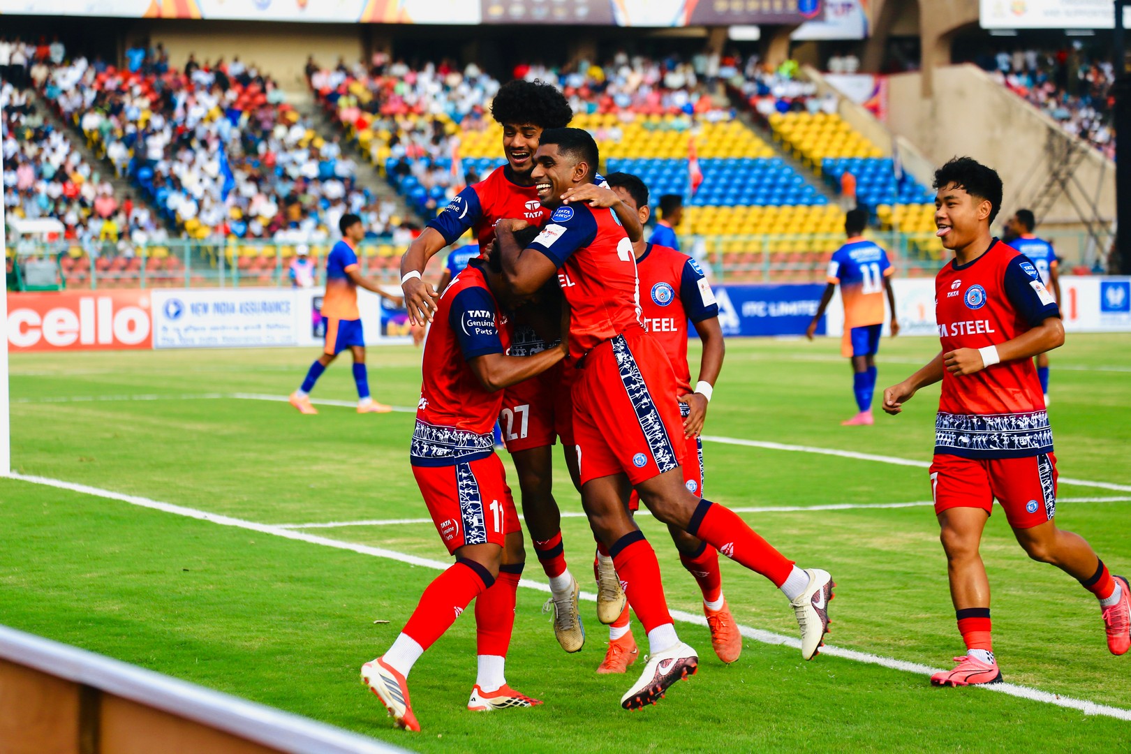 Raynier Fernandes hattrick powers Jamshedpur FC to a five goal win over Defenders FC