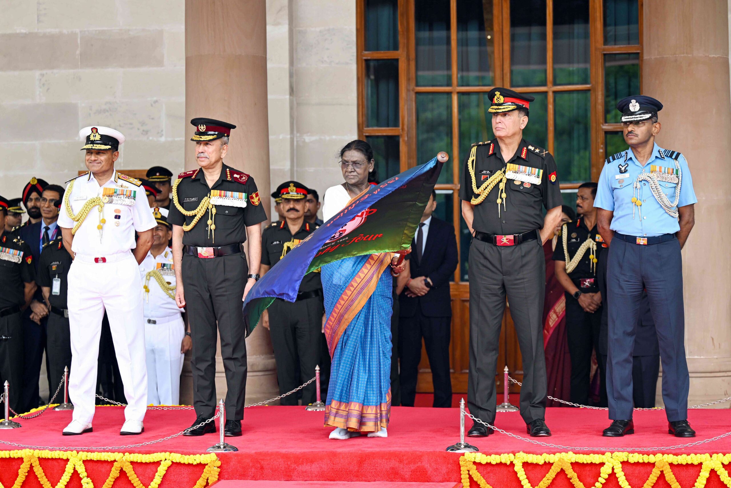 Trophy Unveiling and Flag off at the Rashtrapati Bhavan, 2026