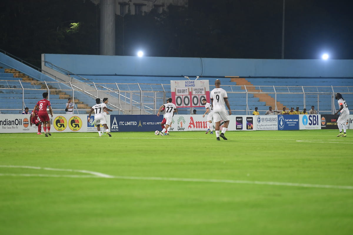 INDIAN ARMY FT VS SAMALESWARI SPORTING
