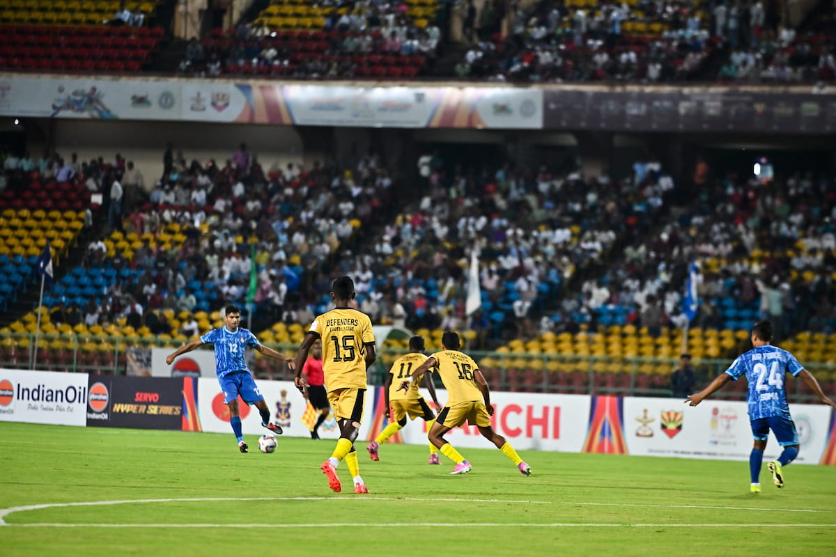 INDIAN AIR FORCE FT VS DEFENDERS FC